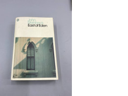 A paperback copy of John Steinbeck's novel "East of Eden," published in the Penguin Modern Classics series.