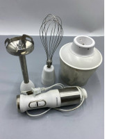 Ocooker immersion hand blender set, likely a 3-in-1 model for blending, whisking, and chopping. 