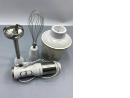 Ocooker immersion hand blender set, likely a 3-in-1 model for blending, whisking, and chopping. 