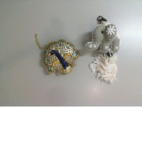 Set of 2 fabric keychains Set of 2 fabric keychains