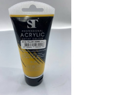 ST Professional Artist Acrylic Paint, 75 ml, shade #110 Oak Yellow.