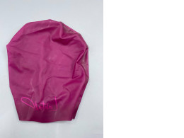 pink swimming cap