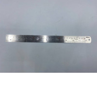 steel ruler