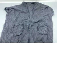 This item appears to be an open-front cotton or linen vest, similar in style to the NFYM Womens Linen Vest. 