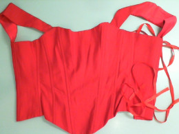 Red corset