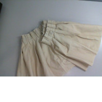 Beige skirt with elastic band