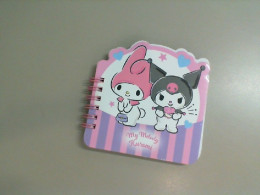 Small Kuromi spiral notebook