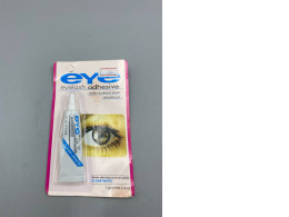  Eye Eyelash Adhesive, which is a waterproof formula that dries clear-white to blend with black or brown lashes