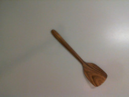 Wooden kitchen spatula
