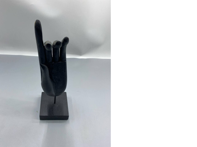 vintage "The Hand" sculpture created by Austin Productions Inc. in 1962. vintage "The Hand" sculpture created by Austin Productions Inc. in 1962.