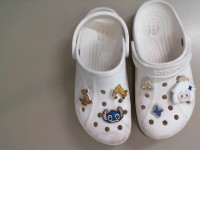 White Crocs