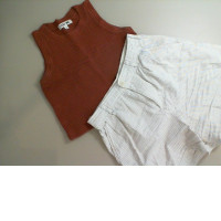 Women's suit, shorts + top