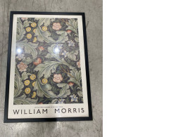 framed wall art poster featuring a floral print design by William Morris. framed wall art poster featuring a floral print design by William Morris.