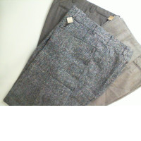 Set of 3 pairs of men's classic insulated trousers