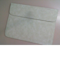 Green fabric document folder
