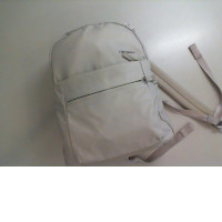 Gray backpack