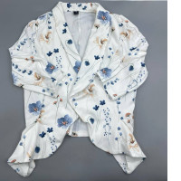 SHEIN CURVE+ Curve Plus Botanical Floral Print Daily Match Blazer Jacket. SHEIN CURVE+ Curve Plus Botanical Floral Print Daily Match Blazer Jacket.