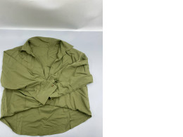 Green long-sleeved shirt