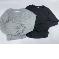 Set of 2 Women's long-sleeved crew neck sweater