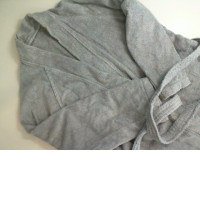 Gray dressing gown