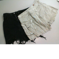 Set of 2 denim skirts