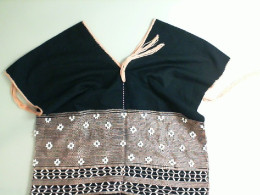 Black blouse with embroidery