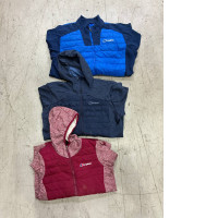 set of 3 Hooded rain jacket