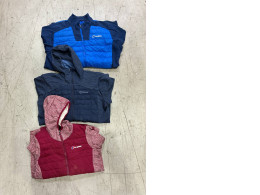 set of 3 Hooded rain jacket