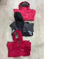 set of 3 Hooded windbreaker