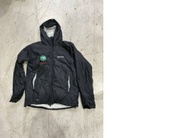 Black rain jacket