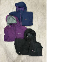 set of 3 Hooded windproof jacket