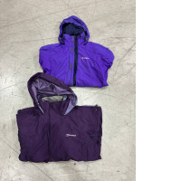 set of 2 Hooded winter jacket
