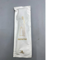 Emirates Airlines toothbrush care kit.