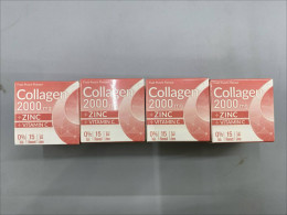 Set of 4  Fresh Doze Fruit Punch Flavour Collagen 2000mg drink powders. 