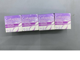 Set of 4  Fresh Doze Press & Shake Collagen Gluta + Vitamin C in Kyoho Grape flavor. 