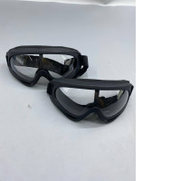 Set of 2 motorcycle riding goggles designed for wind and dust protection