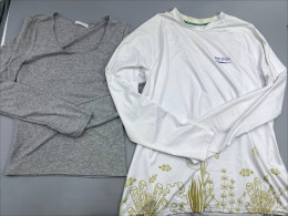 Set of 2 Long-sleeved crew neck shirt