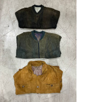 set of 3 Suede jacket