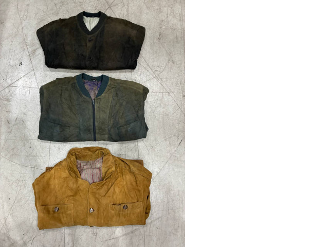 set of 3 Suede jacket set of 3 Suede jacket