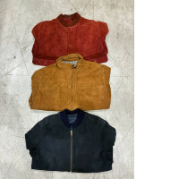 set of 3 Suede jacket