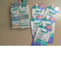 Smoothe Cosmetics Set: 5 Acne Cream Samples, 1 Acne Rapid Action Sensitive, 1 Acne Rapid Action Targened Hydrogel