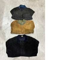 set of 3 Suede jacket