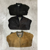set of 3 Suede jacket