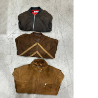 set of 3 Suede jacket