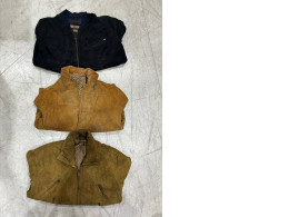 set of 3 Suede jacket