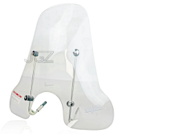 Set of 2 Tall windshield for New Vespa GTS, Sprint, Primavera, clear color.