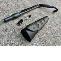 Diabolus Retro Scrambler Full System Exhaust for Honda CT125 