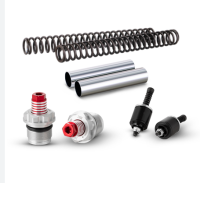 RB220-385P-04-88 Rear shock absorbers (pair), black springs (20mm rise)