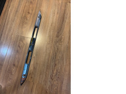 Chrome plated panel for car number plate illumination