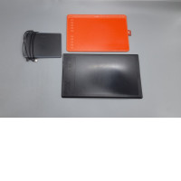 Set of 3  Huion graphics drawing tablets, including models like the HS611 (coral red) and likely the H1161 or H950P. 